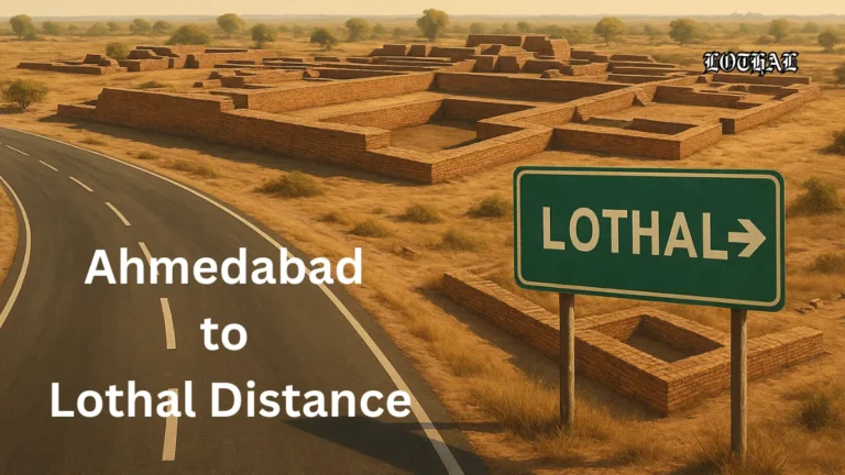 Ahmedabad to Lothal Distance